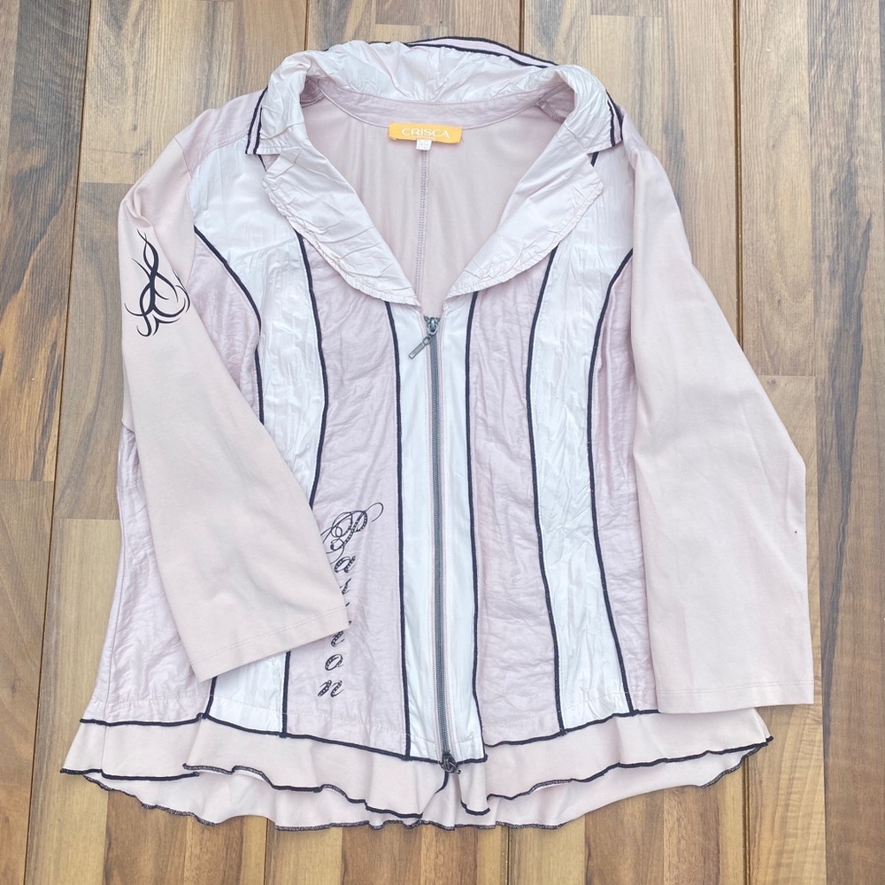 3/30$ Crisca vintage pink Jacket